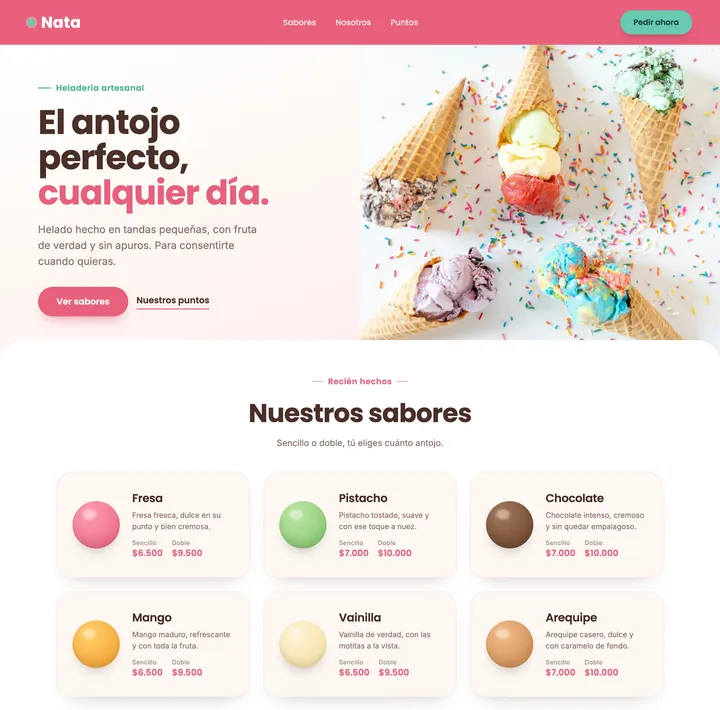 Ejemplo de trabajo de AL100