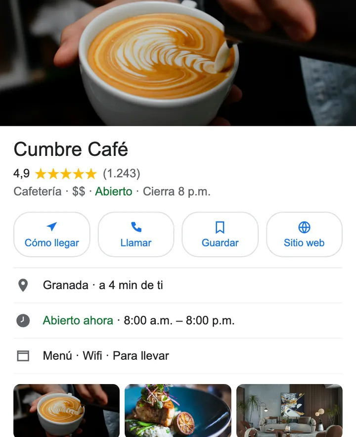 Ejemplo de trabajo de AL100